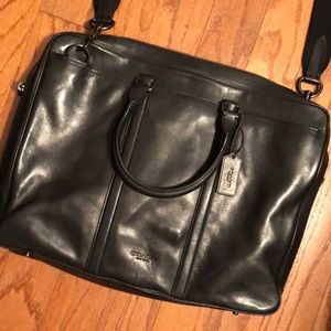 Coach laptop bag